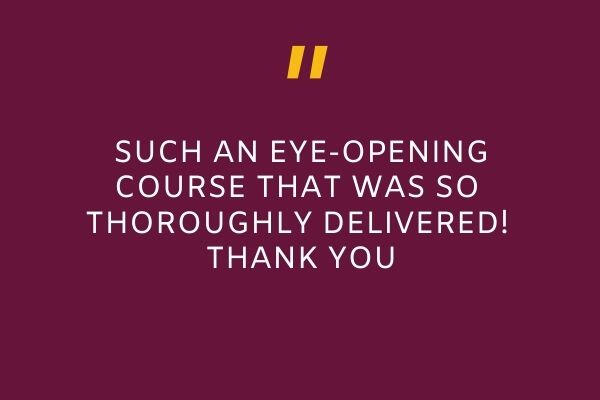 Online mental health first aid training